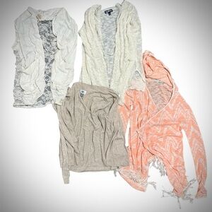 4 Like New Cardigans
